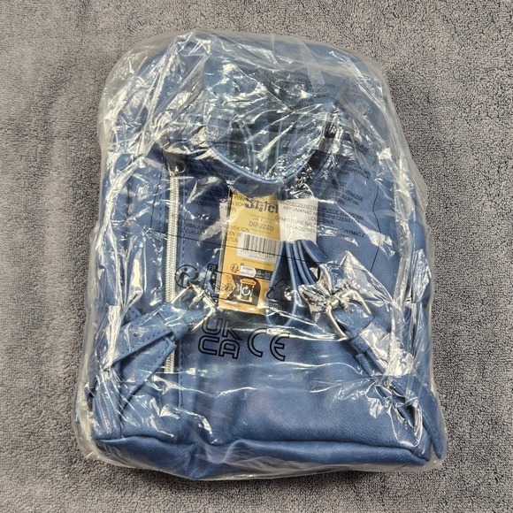 Disney Stitch Mini Backpack Kids Blue NEW Difuzed 240822347 Lilo & Stitch Bag - Picture 3 of 7